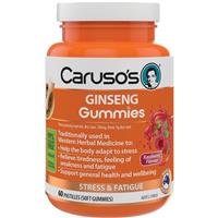 Carusos Gummies Ginseng 60 Pastilles