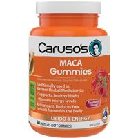 Carusos Gummies Maca 60 Pastilles