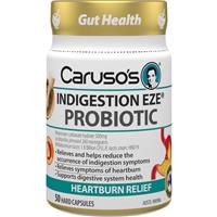 Carusos Indigestion Eze Probiotic 50 Capsules