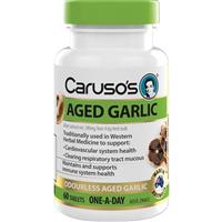 Carusos One a Day Aged Garlic Odourless 60 Tablets