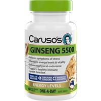 Carusos One a Day Ginseng 5500 60 Tablets