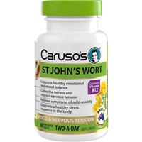 Carusos St Johns Wort 60 Tablets