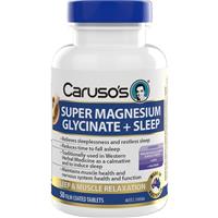 Carusos Super Magnesium Glycinate + Sleep 50 Capsules