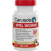 Carusos Xpel Worms 28 Tablets