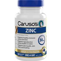 Carusos Zinc 120 Tablets