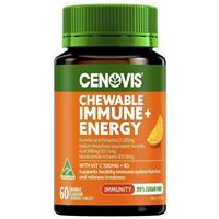Cenovis Chewable Immune + Energy 60 Tablets