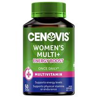 Cenovis Once Daily Women's Multi + Energy Boost 50 Capsules