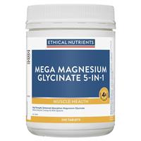Ethical Nutrients Mega Magnesium Glycinate 5-in-1 240 Tablets