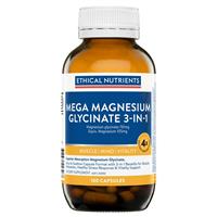 Ethical Nutrients Mega Magnesium Glycinate 3-in-1 100 Capsules