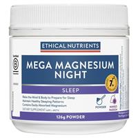 Ethical Nutrients Mega Magnesium Night 126g Powder