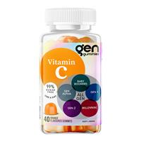 GEN All Gummies Vitamin C Orange 40 Pack