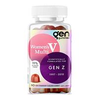 GEN Z Gummies Women's Multivitamin Kiwi Strawberry 60 Pack