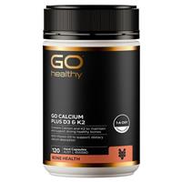 GO Healthy Calcium Plus D3 & K2 120 Hard Capsules