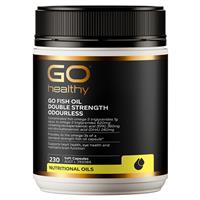Go Healthy Fish Oil 2000 Compact Odourless 230 Softgel Capsules