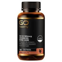 Go Healthy K2 180mcg Advanced Bone Care 60 Soft Capsules Exclusive Size