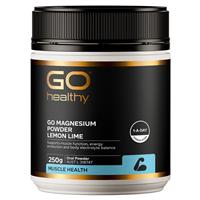 GO Healthy Magnesium Powder Lemon Lime 250g
