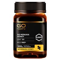 GO Healthy Manuka Honey UMF 8+ (MGO 180+) 500gm (Not For Sale In WA)
