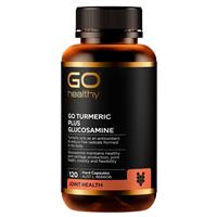 GO Healthy Turmeric Plus Glucosamine 120 Hard Capsules