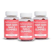 Haircarebear Hair Skin Nails Gummies 3x60 Pack