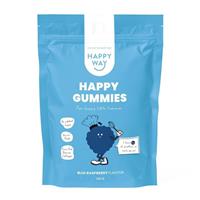 Happy Way Blue Raspberry Flavour Happy Gummies Mix 210g