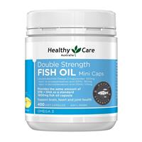 Healthy Care Double Strength Fish Oil Mini 400 Capsules