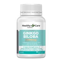 Healthy Care Ginkgo Biloba 6000mg 60 Capsules