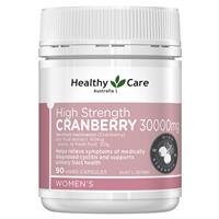 Healthy Care High Strength Cranberry 30000mg 90 Capsules