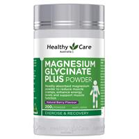 Healthy Care Magnesium Glycinate Plus Powder Berry 200g