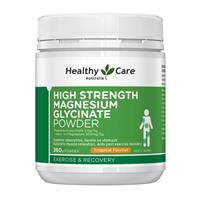 Healthy Care Magnesium Glycinate Powder Tropical 360G