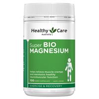 Healthy Care Super Bio Magnesium 100 Capsules