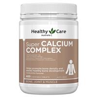Healthy Care Super Calcium Complex 400 Chewable Tablets