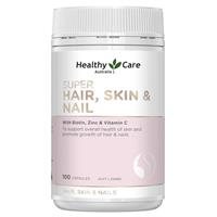 Healthy Care Super Hair Skin & Nails 100 Capsules