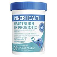 Inner Health Heartburn HP Probiotic 30 Capsules