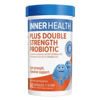 Inner Health Plus Double Strength Probiotic 60 Capsules