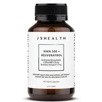 JSHealth NMN 500 + Resveratrol 60 Capsules