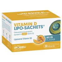 Lipo-Sachets Vitamin D Melon 5g 30 Sachets