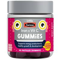 Little Swisse Iron + Vit C Gummies 40 Pack