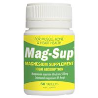 Mag-Sup 500mg 50 Tablets