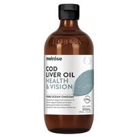 Melrose Omega Cod Liver Oil Health & Vision 500ml