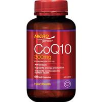 Microgenics CoQ10 300mg 60 Capsules