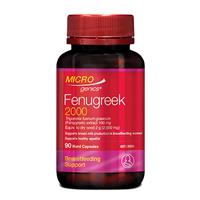 Microgenics Fenugreek 2000 90 Capsules