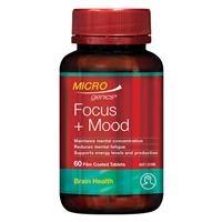 Microgenics Focus + Mood 60 Capsules