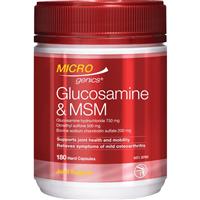 Microgenics Glucosamine & MSM 180 Capsules