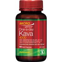 Microgenics One A Day Kava 4000 60 Capsules