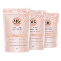 Mind Glow Australian Wildberry Collagen Peptides+ 450g Trio Pack