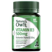 Nature's Own Vitamin B3 500mg 60 Tablets