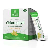 Nature's Sunshine Extra Strength Chlorophyll (30 Stick Packs) Sweet Melon