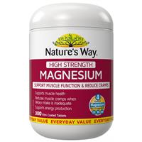 Nature's Way High Strength Magnesium 600mg 300 Tablets
