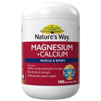Nature's Way Magnesium Plus Calcium 150 Tablets