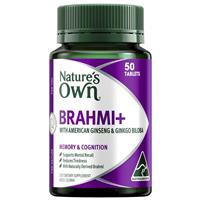 Nature's Own Brahmi+ 50 Tablets